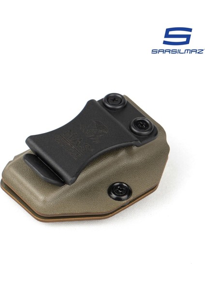 Mas Tactical® Kydex Iç Taşıma Şarj Kılıfı 9mm Sarsılmaz Haki modelleri