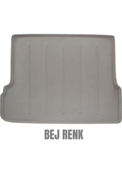 Toyota Land Cruıser Prado 2014-2024 Arası Halı Bagaj Havuzu Bej Renk