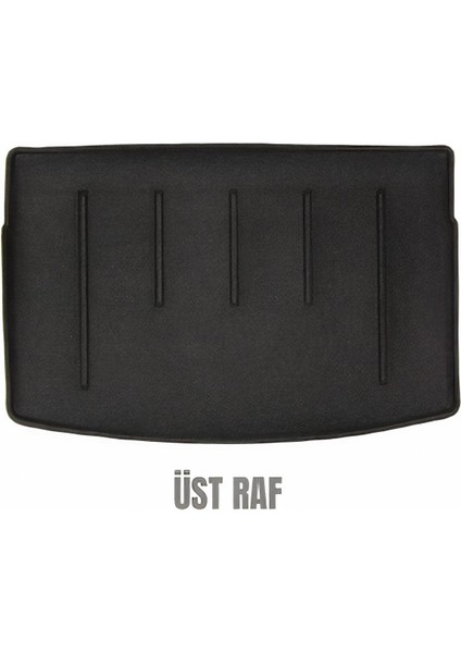 Vw Polo Halı Bagaj Havuzu (2017 Sonrası) Üst Raf