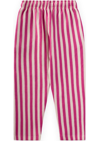 Çizgili Eşofman 3-12 Yaş Fuşya fiyatları