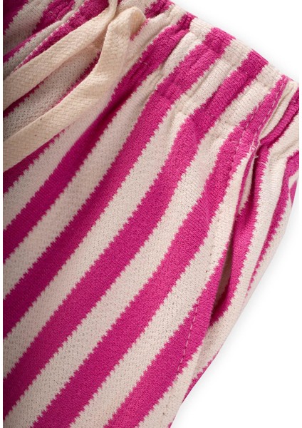 Çizgili Eşofman 3-12 Yaş Fuşya modelleri