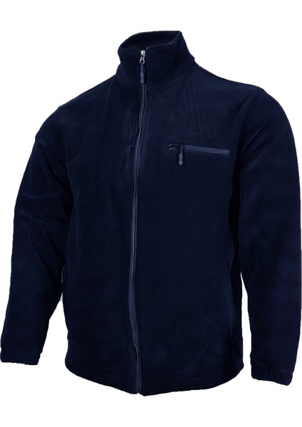 Büyük Beden Fermuarlı Polar Sweatshirt