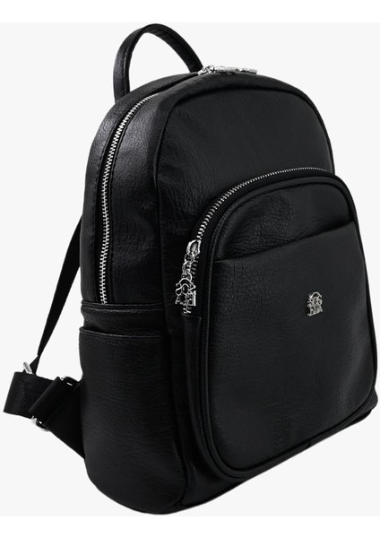 67-9012 Kadın Askılı Sırt Çanta - Siyah indirimleri