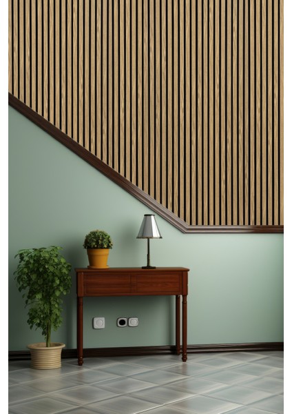 Mdf Ahşap Akustik Duvar Paneli 60X275 cm -Asos