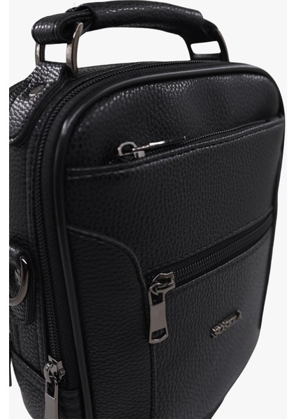 45-3022 Siyah Küçük Boy Erkek El Çantası