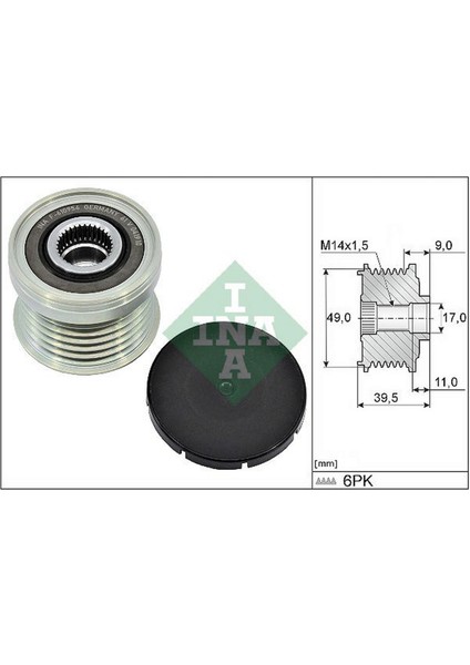 Mtxdpn Alternatör Kasnaği