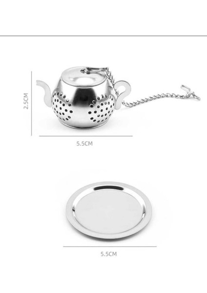 Paslanmaz Çelik Demlik Figürlü Çay Süzgeç Bitki Çayı Demleme Çaykahve Demleme Bardak Çaydanlık fırsatları
