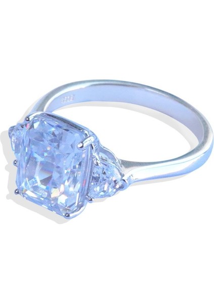 Prenses Iccecut Taşlı Gümüş Yüzük indirimleri