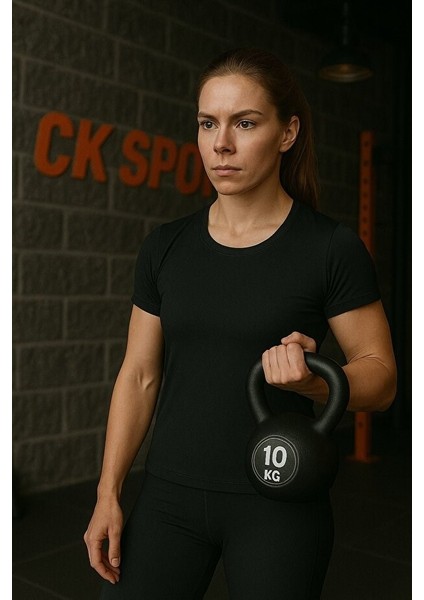 10 kg Kettlebell Siyah – Profesyonel Ev ve Spor Egzersizi modelleri