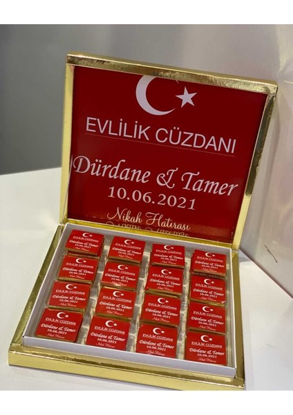 Düğün Nikah Nişan Çikilotası,nikah Hatırası Madlen Çikilota