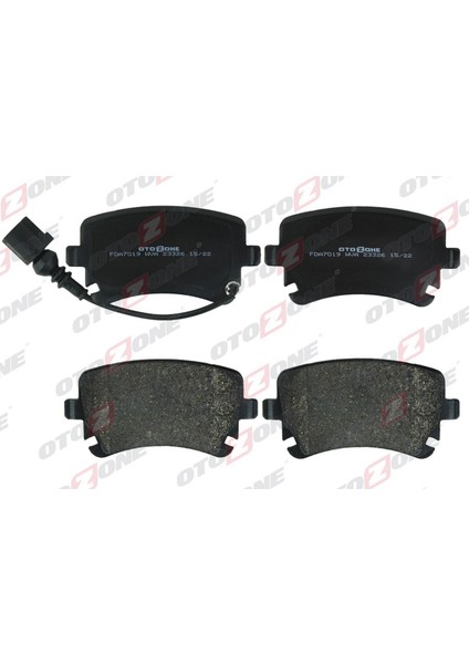 Mtxdpn Arka Balata Vw Transporter T5 03 09 A4 04-09 A6 04-11 A8 03-10 Fişsiz