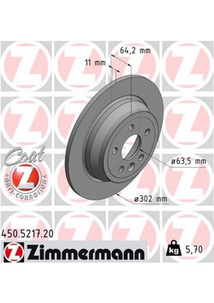 Mtxdpn Fren Diski Arka Freelander 2 L359 06 14 Dh000001