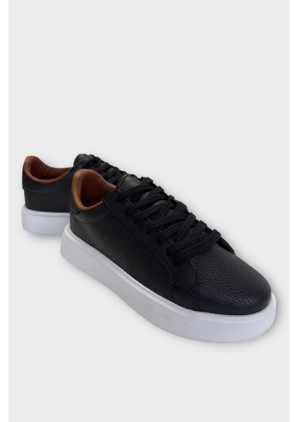 Unisex Günlük Sneaker Ayakkabı Siyah - Taba fiyatları