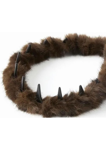 Yumuşak Kürklü Dekorlu Geçmeli Taç fırsatları