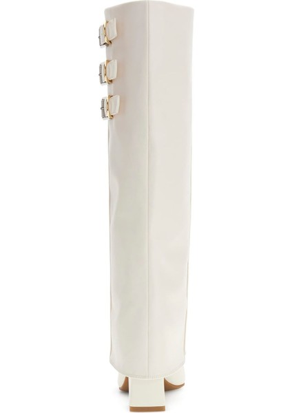 Beyaz Kadın Çizme FLFGARELE11-IVORY fırsatları