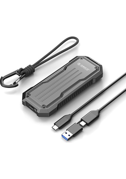OXS2C3-G2 M.2 Nvme/sata Ngff - M Key&b+M Key 10GBPS Type-C Outdoor Çinko Alaşım SSD Disk Kutusu