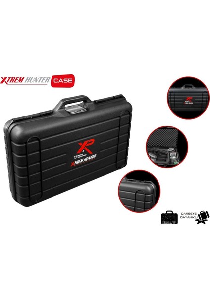 Xtrem Hunter DEDEKTÖR-28FMF Başlık Deus 2 Ana Kontrol Ünitesi WSA2XL Kulaklık (Double Paket) Siyah