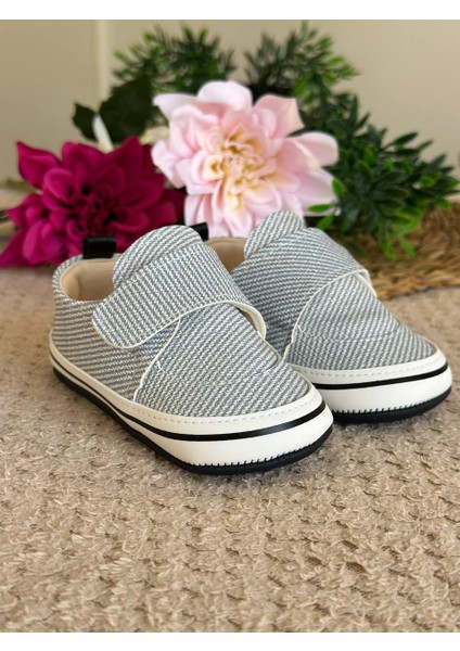 Erkek Bebek Patik - Mavi