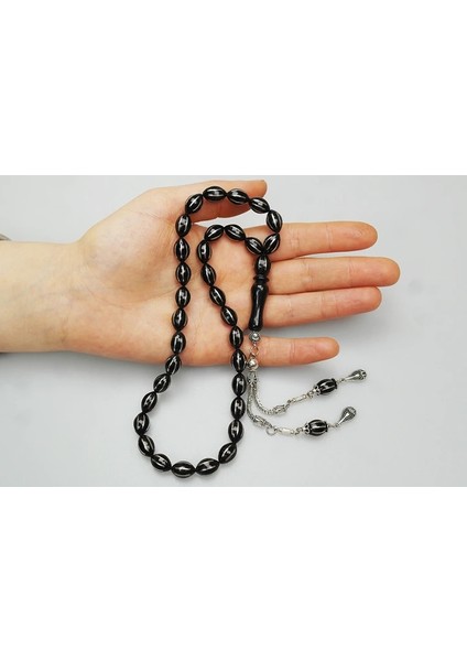 Karpuz Dilimi Alpaka Işleme Tespih