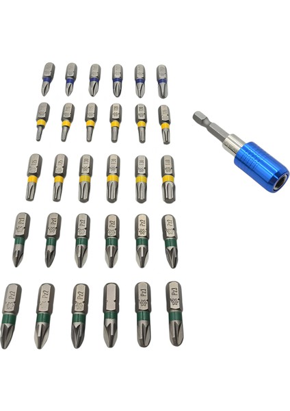 Fixonic Izar IZAR1520 31 Parça Vidalama Bits Uç Seti fırsatları