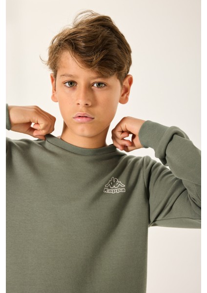 Erkek Çocuk Haki Eşofman Takımı