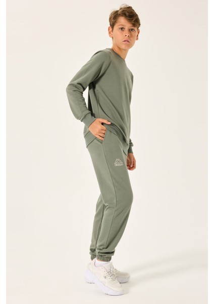 Erkek Çocuk Haki Eşofman Takımı modelleri