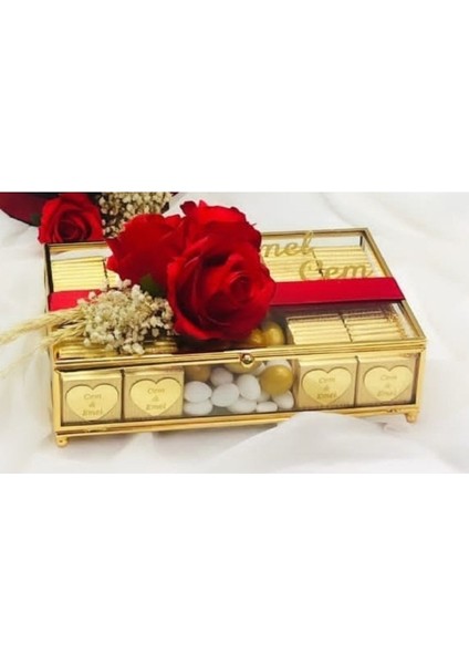 Isme Özel Isteme Çikilotası, Düğün Nikah Kına Çikolatası Kız Isteme Çikilotası Gondol