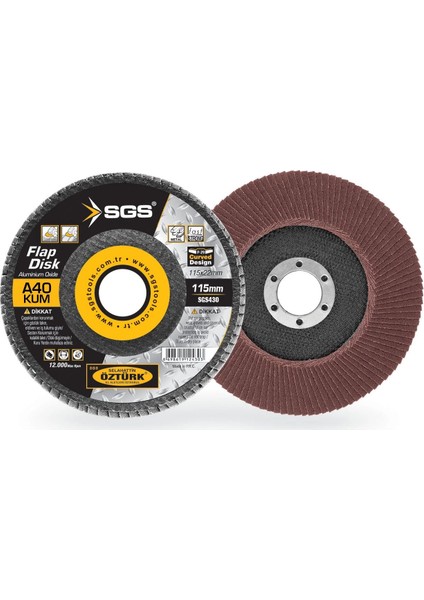 430 115*40 Kum Flap Disk Zımpara (1 Adet) indirimleri