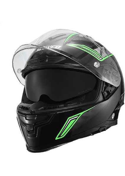 Motosiklet Kask Full Face Ce Yüksek Güvenlikli Motor Kaskı Exorcısm Edition