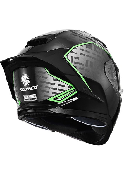Motosiklet Kask Full Face Ce Yüksek Güvenlikli Motor Kaskı Exorcısm Edition fırsatları