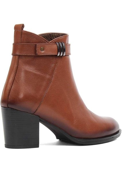 Kadın Taba Fermuarlı Deri Bot fırsatları