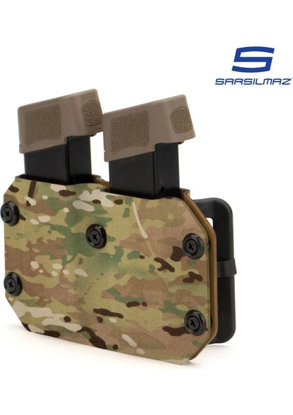 Mas Tactical® Kydex Şarjör Kılıfı 9mm Sarsılmaz Multicam