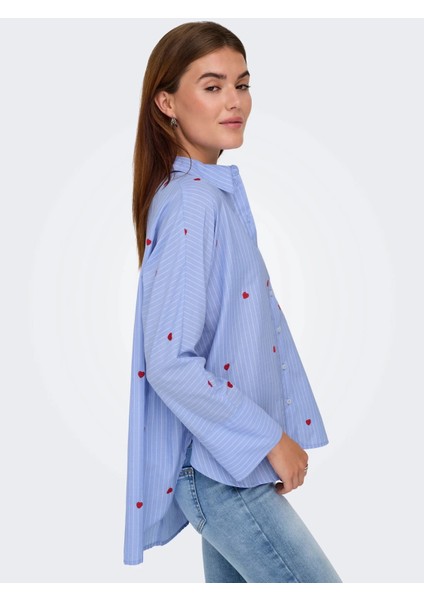 15344336 Kadin Gomlek - Mavi Kirmizi fırsatları