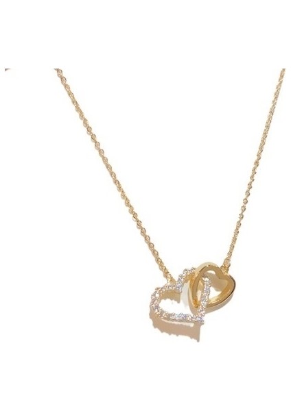 Içi Boş Kalp Zirkon Kolye (Yurt Dışından) fiyatları