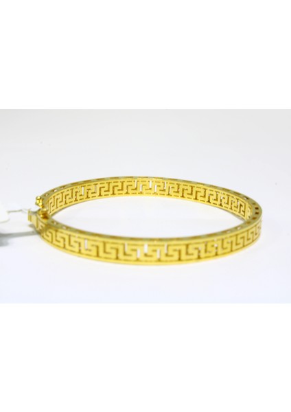 14 Ayar Altın Grek Tasarım Kelepçe Bilezik 10.60 gr fiyatları