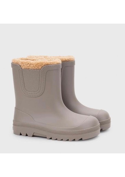 Verona Borreguıto Taupe/ Kahverengi Kürklü Çocuk Yağmur Botu