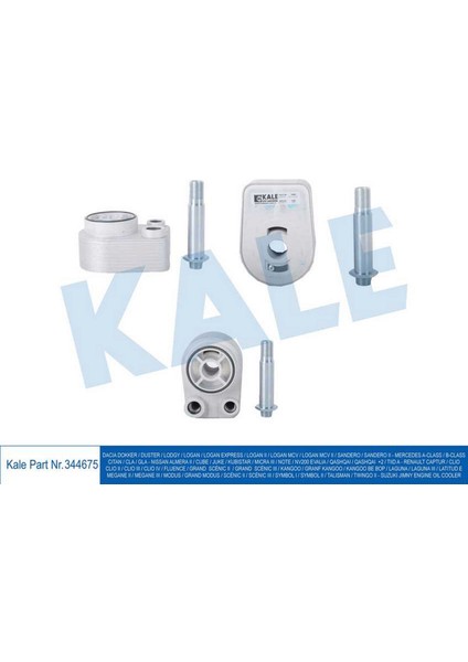 Mtxdpn Yağ Soğutucu Mgn Ii-Iii-Fluence-Clio Iv-Thalia-Lgn Iii-Latitude-Dokker-Lodgy-Logan-Sandero 1.5dci 8200923115-8200606297-8200267937