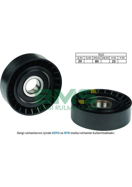 Mtxdpn Alternatör Gergi Rulmani Tempra-Slx-Uno-Palio-Albea-Punto-Tipo-Uno 1.4-1.6i-Brava-Bravo Marea 1.6 16V