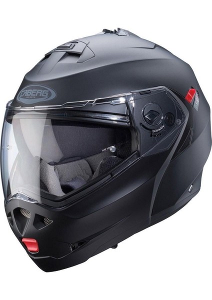 Duke x Mat Siyah Çene Açılır Kask