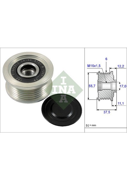 Mtxdpn Alternatör Şarz Dinamo Kasnaği Captiva Captiva 2.2 Cruze 2.0 Antara 2.2 Cdti