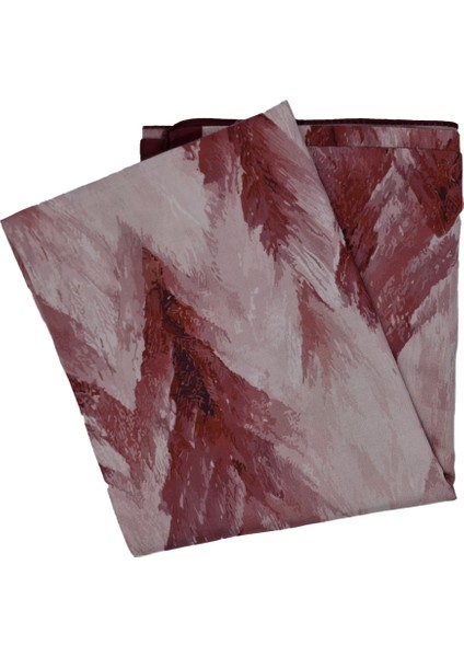 Yaprak Düşü Yaprak Desenli Pamuklu Üçlü Şal Seti fırsatları