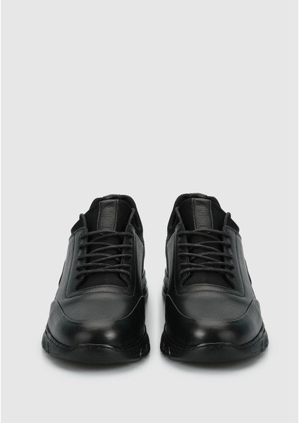 Siyah Deri Erkek Ayakkabı modelleri