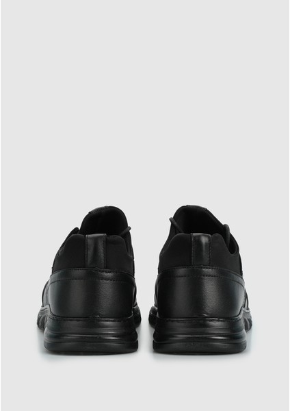 Siyah Deri Erkek Ayakkabı fırsatları