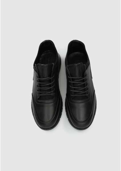 Siyah Deri Erkek Ayakkabı indirimleri