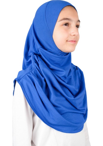 Pratik Hazır Geçmeli Çocuk Şal Mavi fırsatları