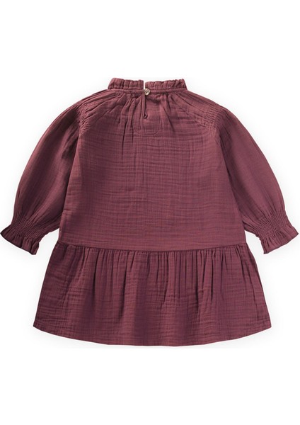 Elbise 2-10 Yaş Mürdüm modelleri