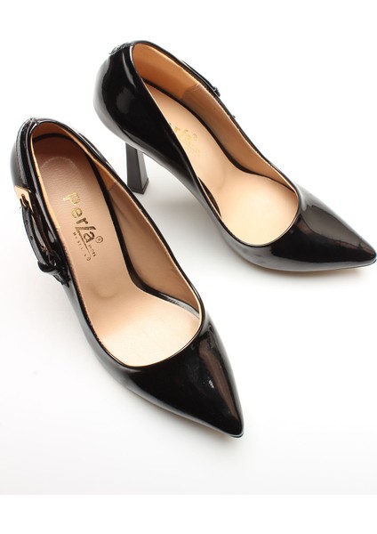 Idil Siyah Rugan Tokalı Kadın Topuklu fiyatları
