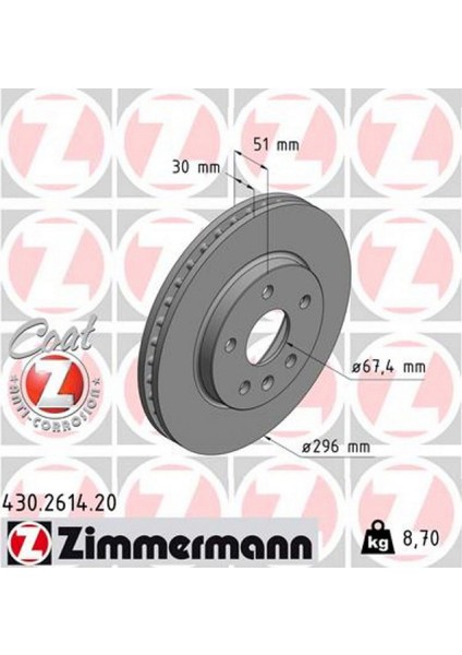 Mtxdpn Ön Fren Aynasi Insignia A 08 Saab 9-5 YS3G 10 16 Jant 296X30X5DLXHAVALI 13501307-569063