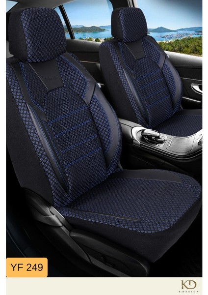 Fan Dokuma Serisi Universal Oto Koltuk Kılıfı - Yf 249