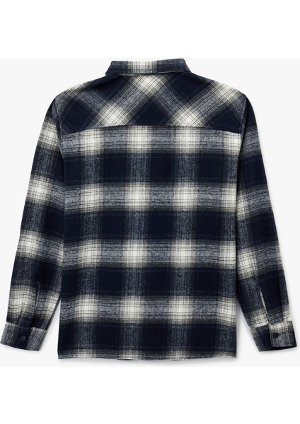 Regular Fit Uzun Kollu Cepli Klasik Yaka Oduncu Gömleği fiyatları